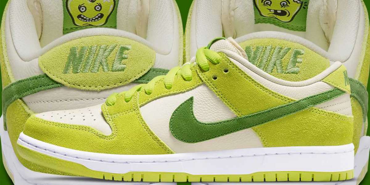 2022 Latest Nike SB Dunk Low “Green Apple” DM0807-300
