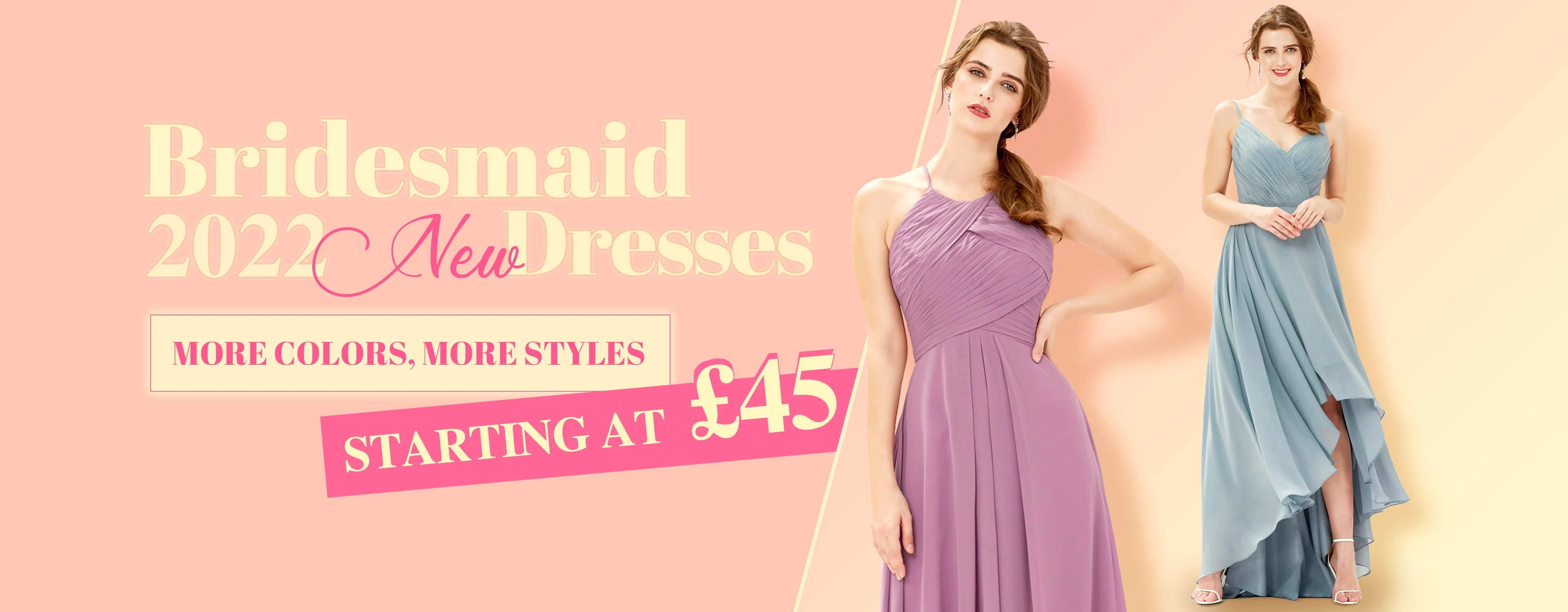 2022 Bridesmaid Dresses within the Most Popular Styles