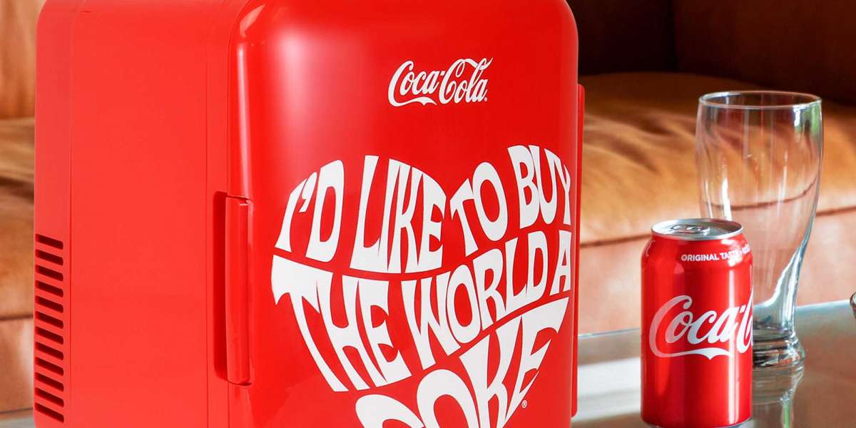 Mini fridge for travel: Coca-Cola mini fridge