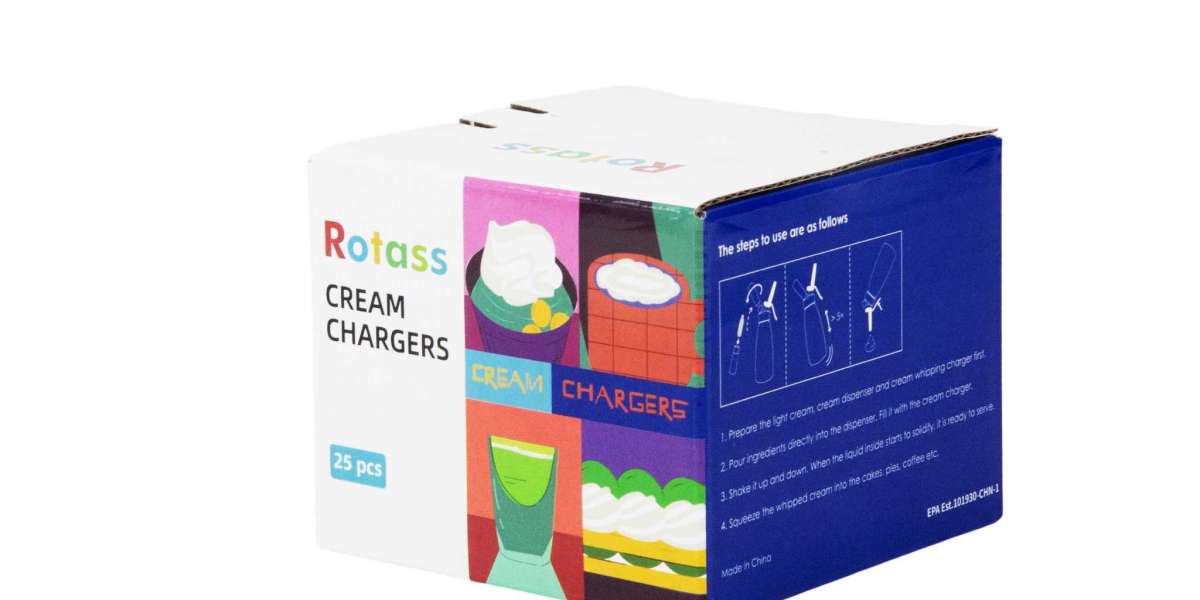 Rotass cream charger increases speed while reducing effort