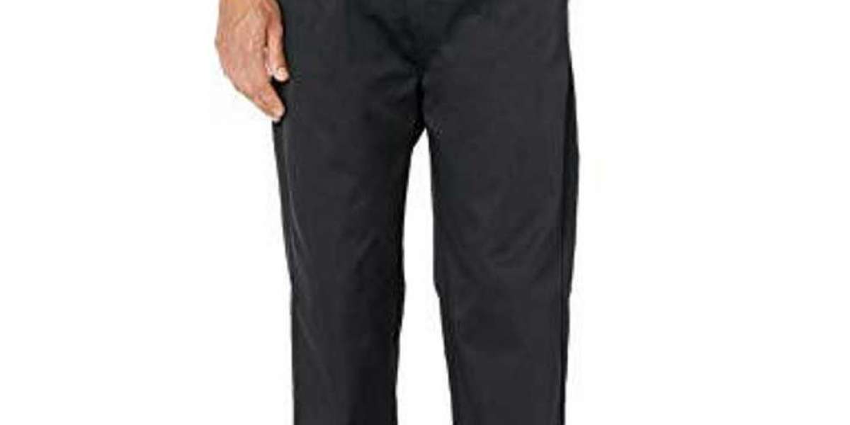 Comfortable and Affordable Men's Elastic Waist Pants for Seniors